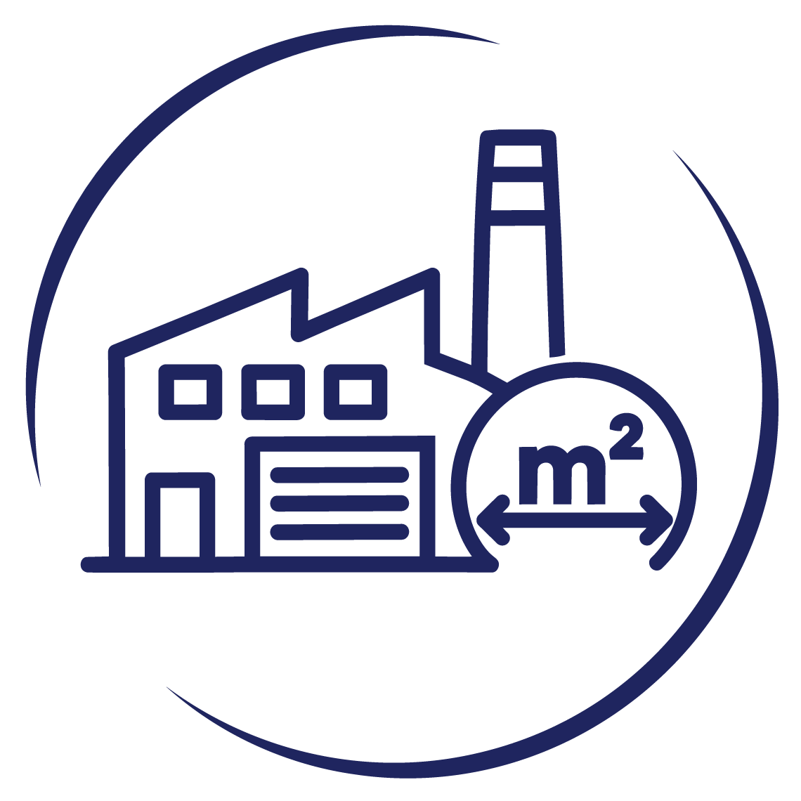 Manufacturing floor area