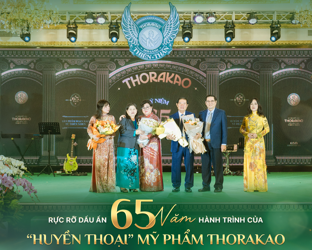 65 năm tự hào mỹ phẩm thuần Việt: Thorakao đón nhận bằng Tôn vinh giá trị Niên lịch và Thành tựu Việt Nam từ WowTimes