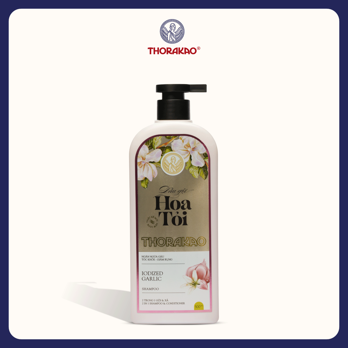 Dầu gội Hoa Tỏi Thorakao 500ml - New