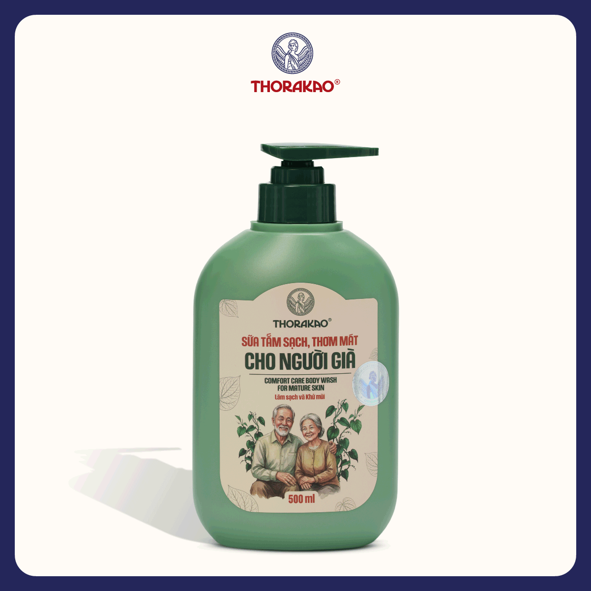 Sữa tắm Sạch Thơm Mát Cho Người Già Thorakao 500ml