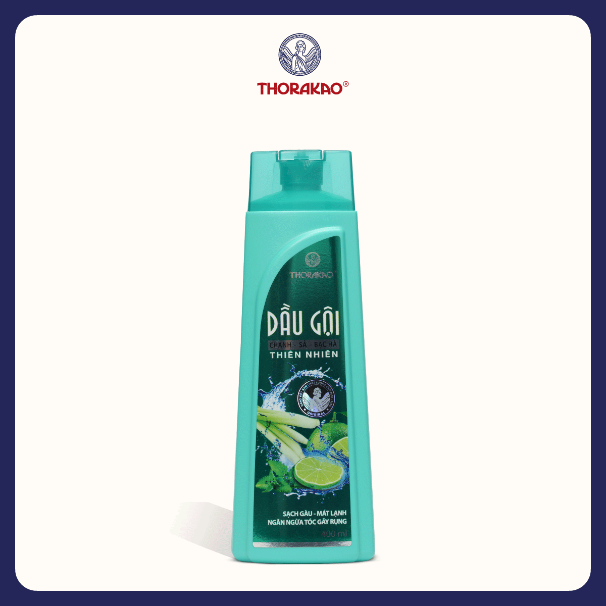 Dầu Gội Chanh Sả Bạc Hà 400ml