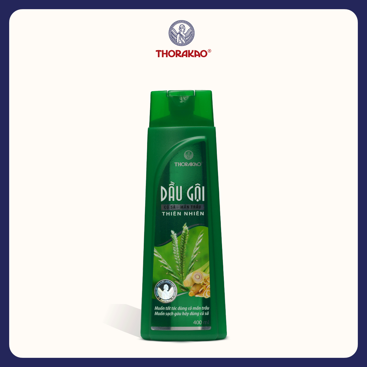 Dầu Gội Củ Sả Mần Trầu 400ml
