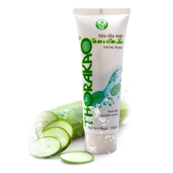 Sữa rửa mặt sữa tươi và dưa leo 100g