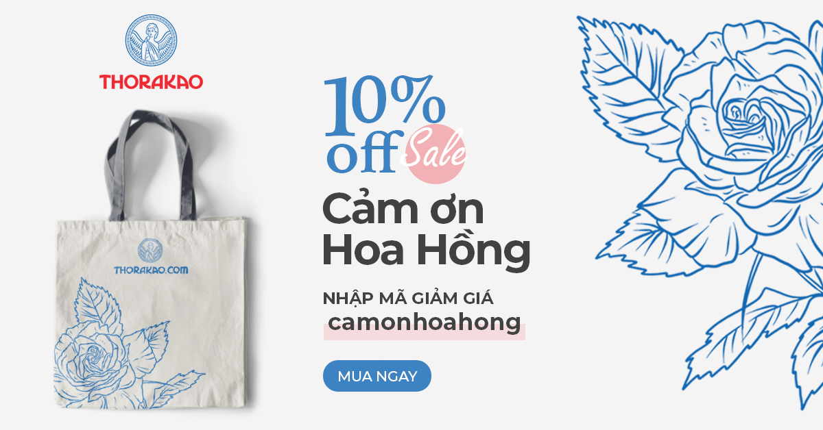 Mỹ phẩm Thorakao khuyến mãi Cám ơn hoa hồng