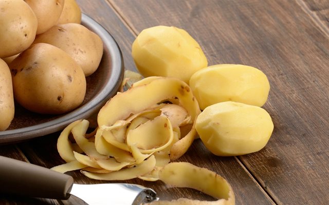 Vỏ khoai tây - Mỹ phẩm thiên nhiên tuyệt vời