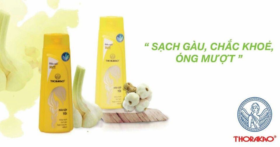 Dầu gội tỏi Thorakao 400ml - Giá: 59.000đồng