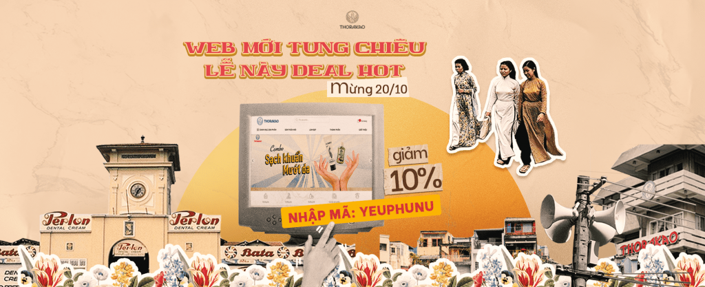 Khuyến Mãi "Web Mới Tung Chiêu - Lễ Này Deal Hot" Mừng 20-10