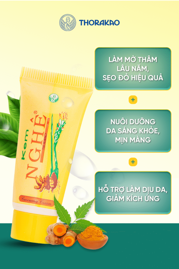 Kem Nghệ Tube 10g - Hình ảnh 3