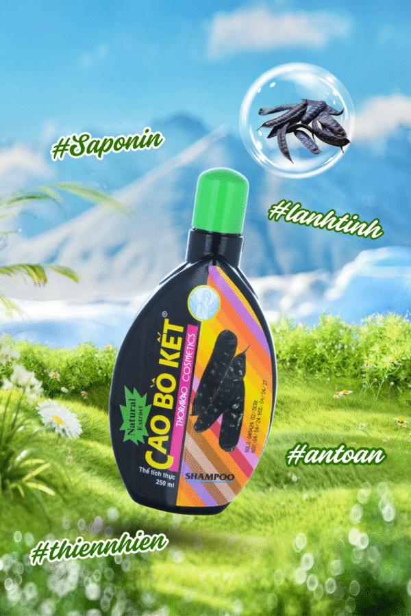 Dầu Gội Cao Bồ Kết 250ml - Hình ảnh 4