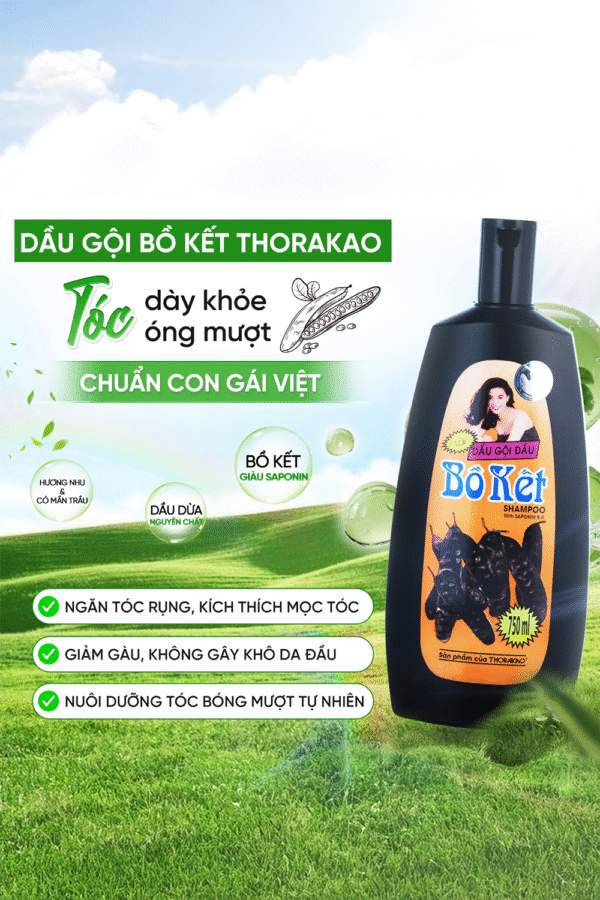 Dầu Gội Bồ Kết 750ml - Hình ảnh 2