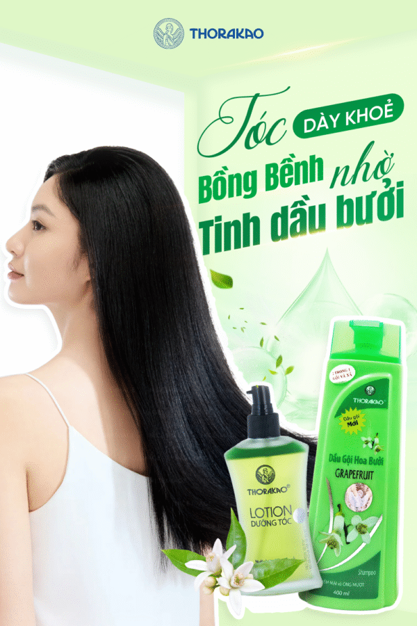 Lotion dưỡng Tóc tinh dầu Bưởi 120ml - Hình ảnh 2