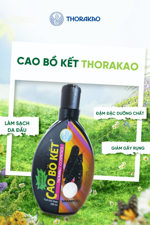 Dầu Gội Cao Bồ Kết 250ml - Hình ảnh 3