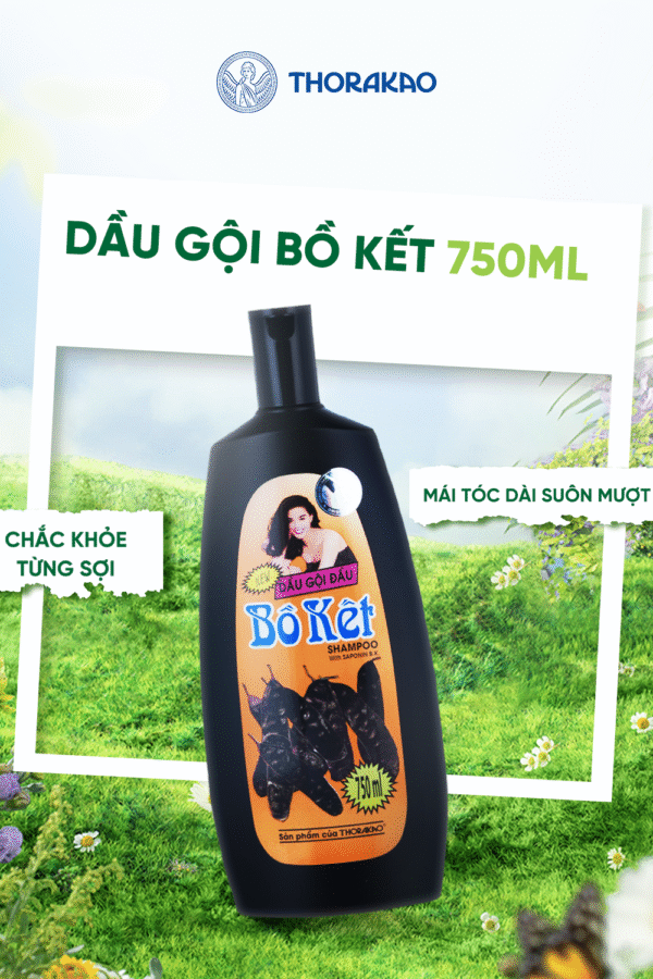 Dầu Gội Bồ Kết 750ml - Hình ảnh 3