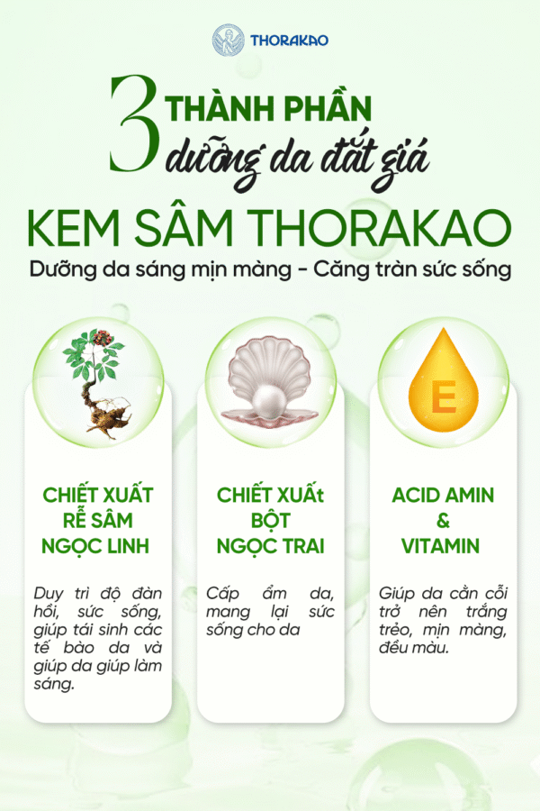 Kem Sâm Thorakao 7g - Hình ảnh 3