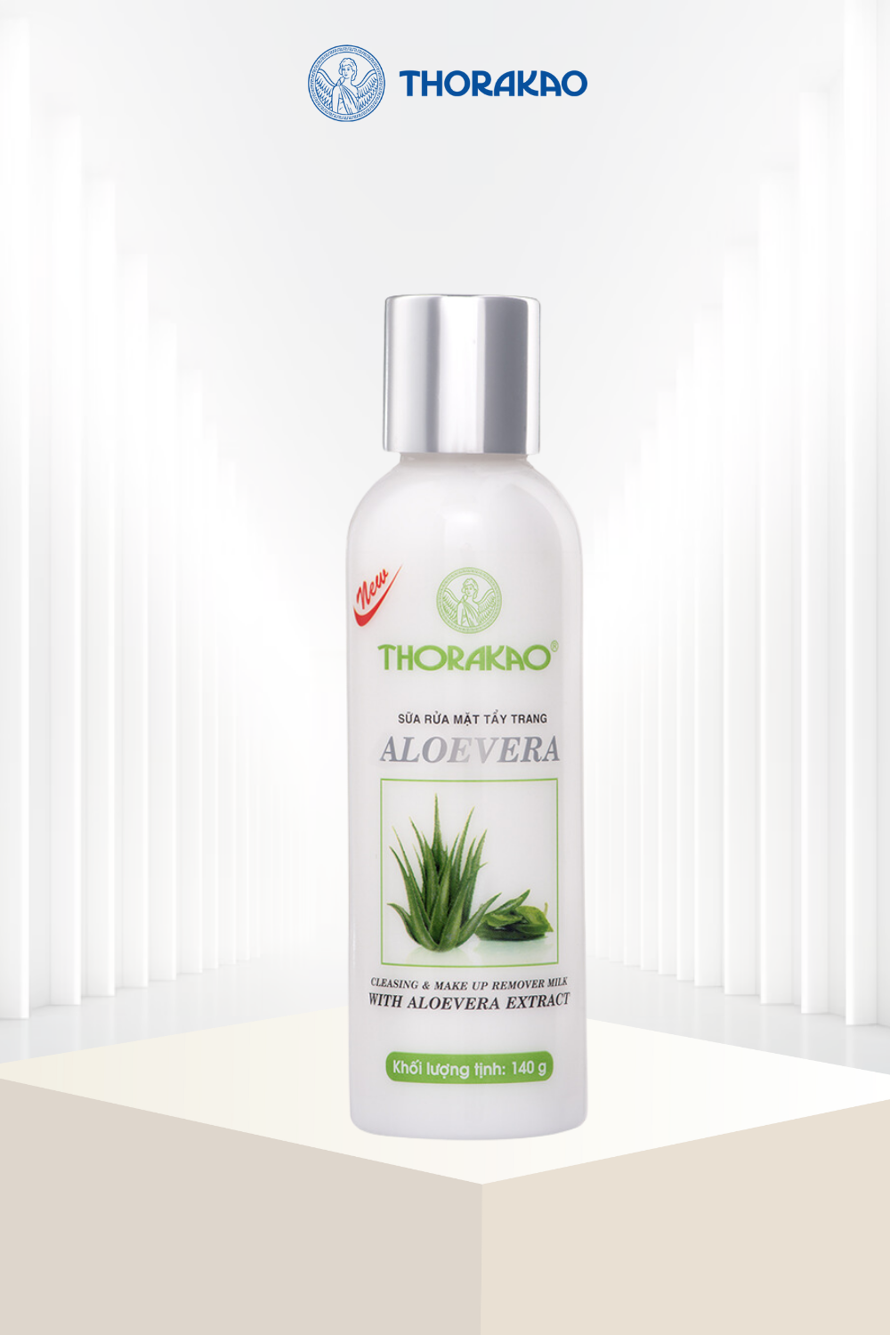 Sữa rửa mặt tẩy trang 2in1 Nha đam