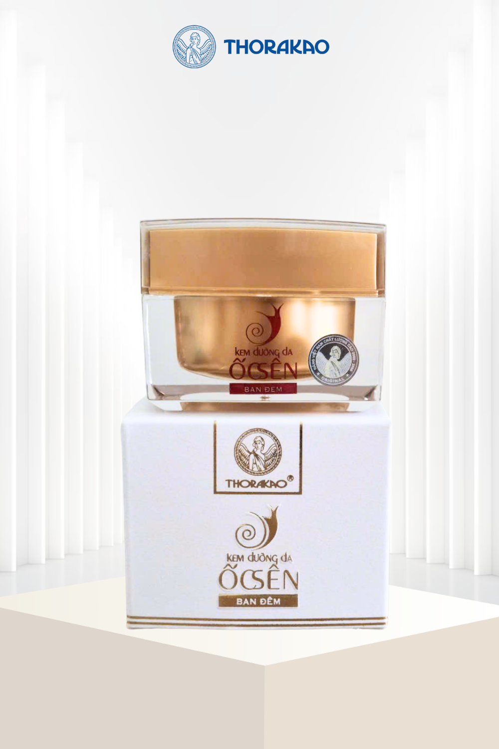 Kem Dưỡng Da Ốc Sên Ban Đêm Thorakao