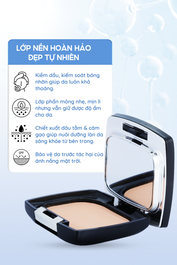 Phấn trang điểm trắng da 9g - Hình ảnh 2