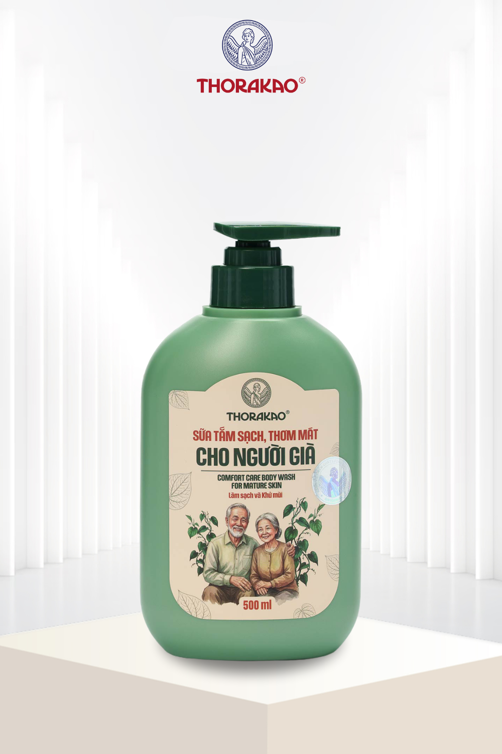 Sữa tắm Sạch Thơm Mát Cho Người Già Thorakao 500ml